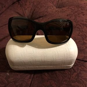 Women’s Oakley Ravishing Sunglasses brown metallic